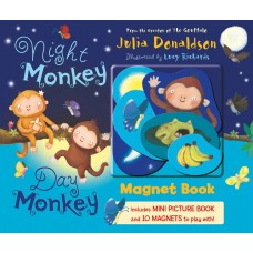 Night Monkey Day Monkey (Magnet Book)