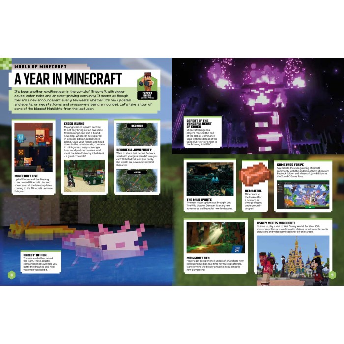  The Minecraft Annual 2023: 9781914536403: Games Ltd