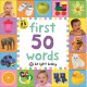 First 50 Words (Bright Baby Lift-the-Flap Tab Books)