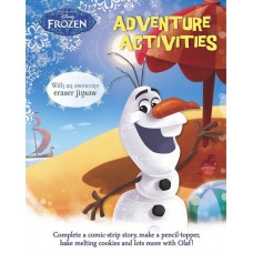 Disney Frozen Adventure Activities: With an Awesome Eraser Jigsaw!