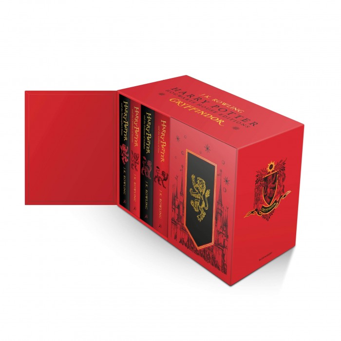 Book in English Harry Potter Adult Hardback Box Set Gryffindor