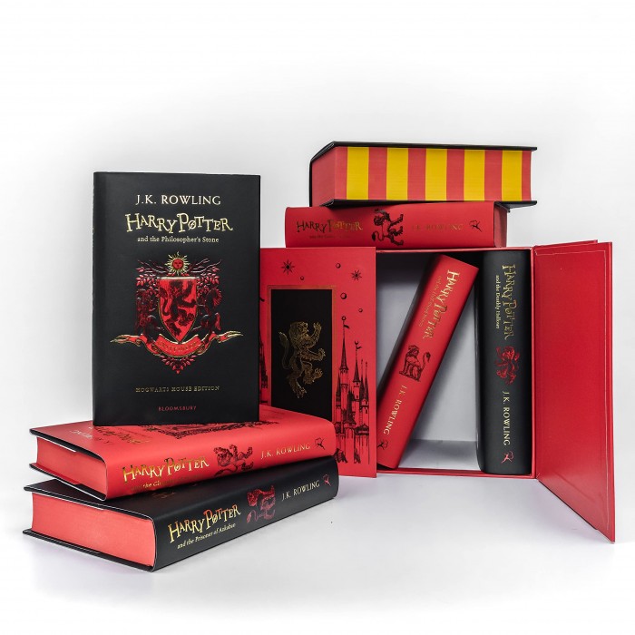 Book in English Harry Potter Adult Hardback Box Set Gryffindor House  Editions by Author J.K. Rowling buy in Ukraine and in Kiev (price 9400 UAH).